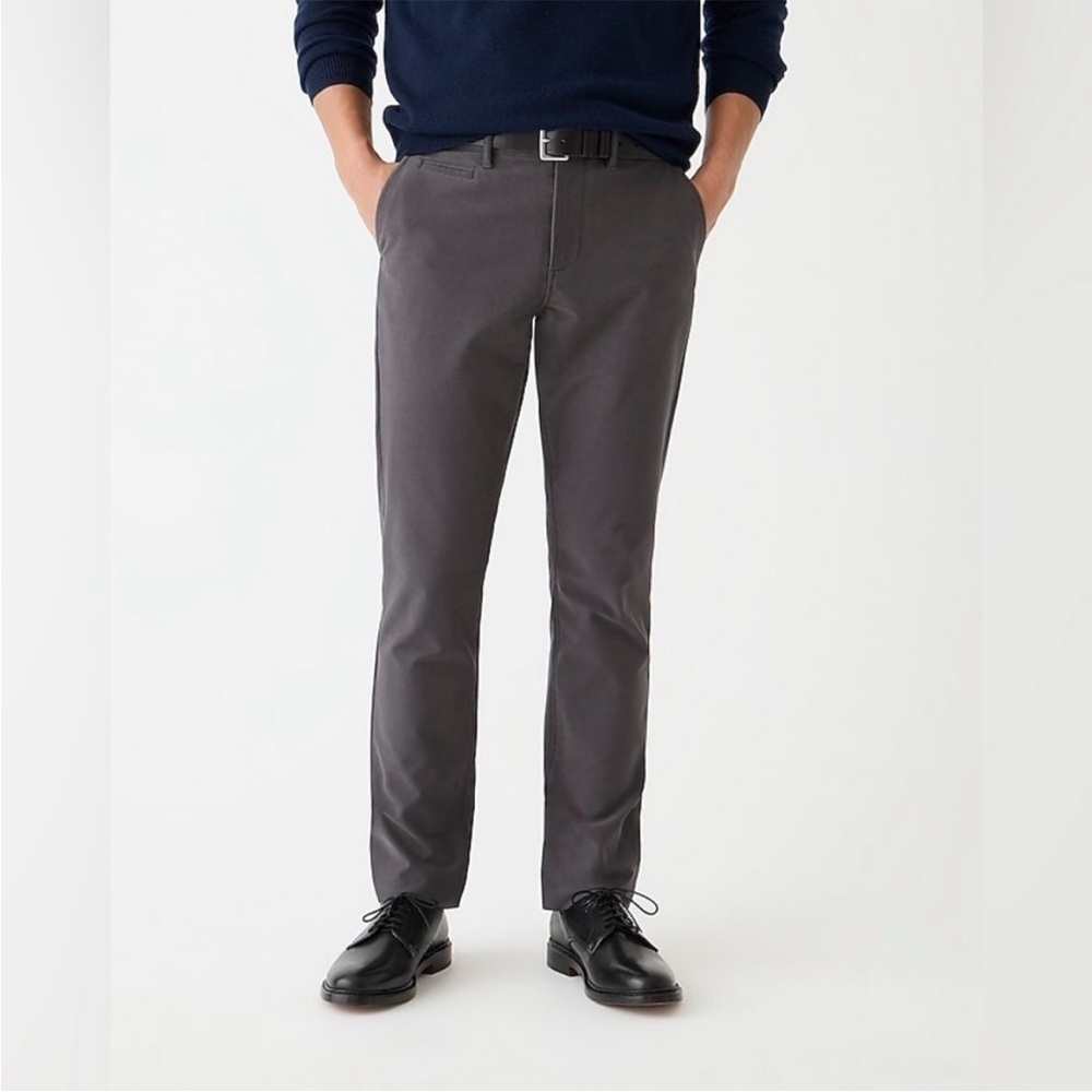 J.Crew  770 straight-fit Five-Pocket Mid weight Tech pant NWT Size 34/34